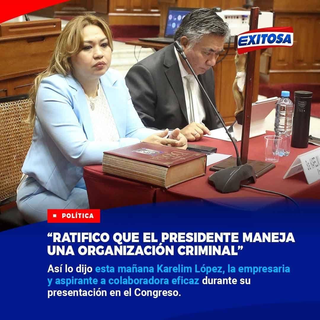 Señores del congreso, señores de la fiscalía, señores del poder judicial, señores de la PNP, que más vamos a esperar, actúen de una vez por todas, detengan y procesen al delincuente que está en palacio "PEDRO CASTILLO"