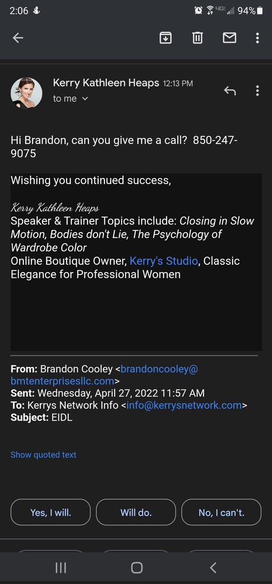 BMTENTLLC504's tweet photo. @kerryheaps I think this woman's using your name to scam https://t.co/GRsfyZRrVa