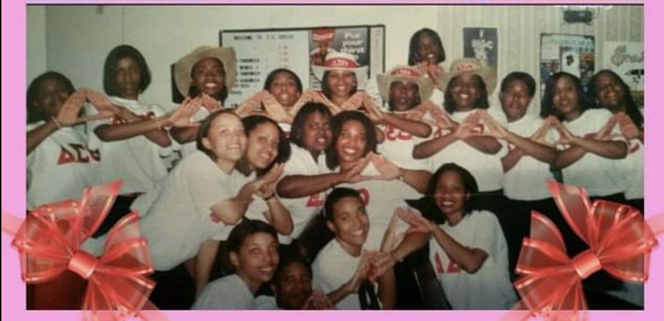 ChristinaJamer4's tweet image. 22 years ago on the campus of @SFASU I, along with my 18 LS’s crossed the burning sands to become members of THE Delta Sigma Theta, Sorority, Inc. I’m honored to continue to be a part of a sisterhood of scholarship, service, &amp;amp; social action.#Spr00 #tail #19 🔺🐘