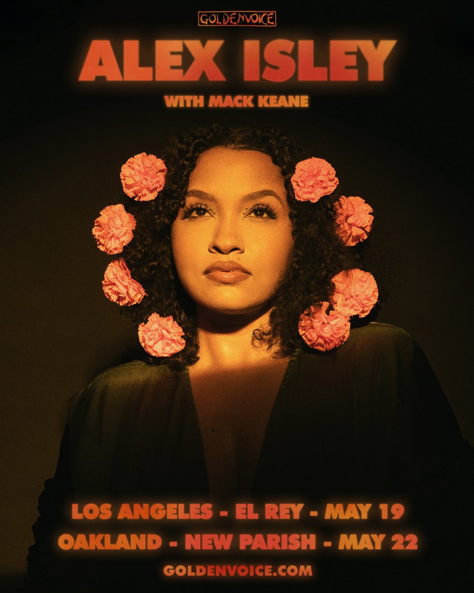 LoveAlexIsley's tweet photo. HELLOOOO CALIIII 🏡🌴🌊🌮☀️❤️
L.A. | El Rey | May 19
Oakland | New Parish | May 22
•
Tickets go on pre-sale this Friday on https://t.co/MW8rlF60tw 
I. CAN’T. WAIT. 💃🏽💃🏽💃🏽 https://t.co/fARLJsYUZy