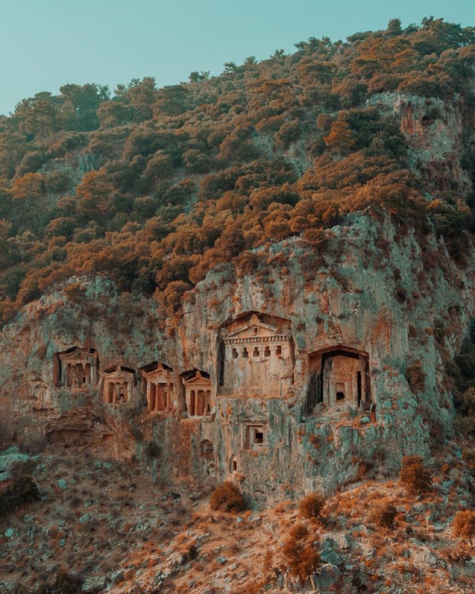 Kaunos Kaya Mezarları. 

🏛Muğla.