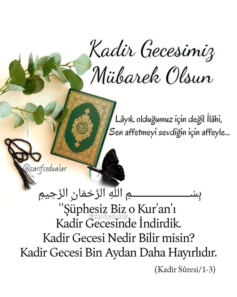 Ve vakit o gecedir ki;Bütün geceler ona hayran...