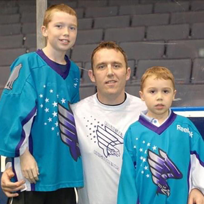 vegasdesertdogs's tweet photo. "I want to build a core of guys that care, guys that trust...guys that are excited about being part of a new community." 

Lacrosse &amp; family have guided @51_Willy his entire life. Now, he'll lead the Desert Dogs as the franchise's first coach &amp; GM. 

via @kevbrown89