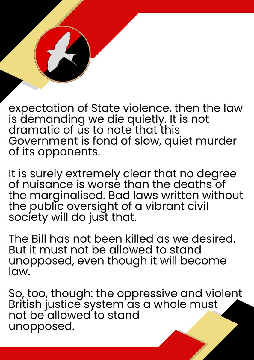 HarmonyPartyUK's tweet photo. Join your local Copwatch group - after you read our statement on the #PSCSBill. 👇
https://t.co/M65qziQv1C https://t.co/qgQUdlbSyi