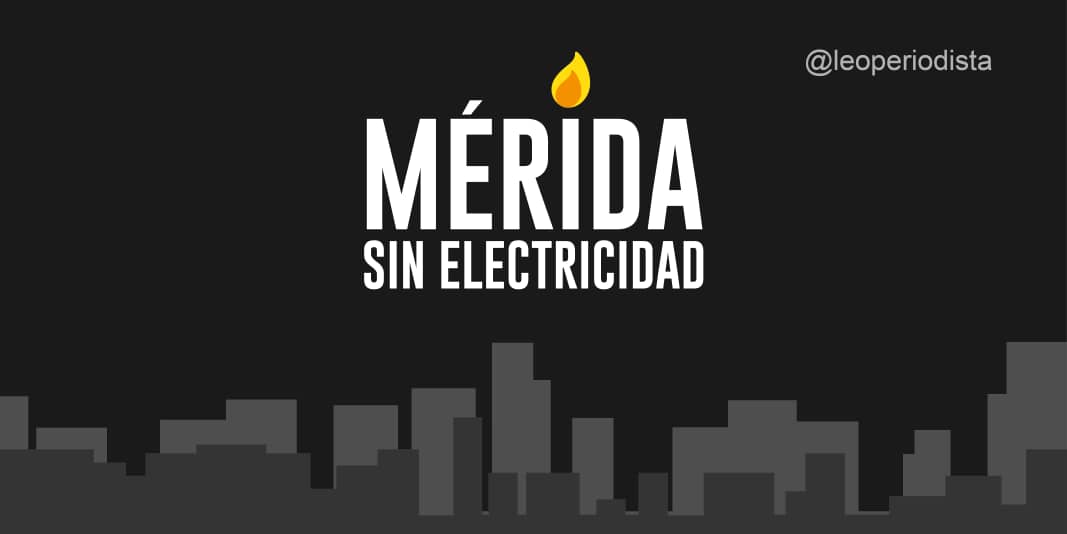 leoperiodista's tweet photo. #27Abr..2:15pm ..Gran parte de la ciudad de #Mérida lleva 7 horas continuas sin servicio eléctrico. Este corte comenzó las 7:30 de la mañana y hasta el momento no hay respuesta alguna. https://t.co/2qA2qAMhfk