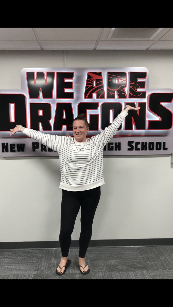 NPHSDragons's tweet photo. Happy Administrative Professionals’ Day to Summer Parsons! We appreciate your professionalism, dedication, hard work and all that you do for New Palestine athletics. #CommitmentCharacterClass https://t.co/WnaWWdokLL