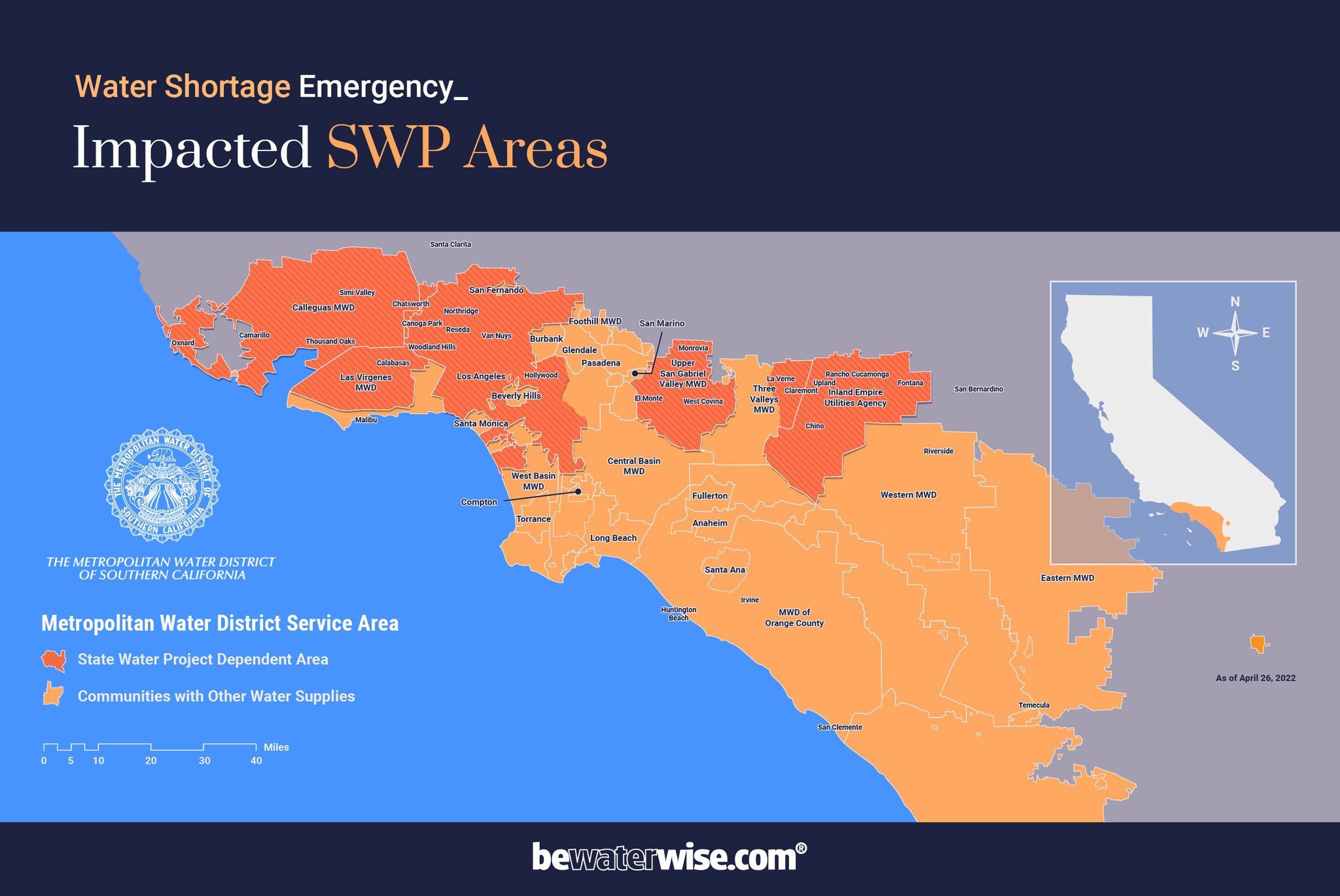 MWD of SoCal on Twitter "The Emergency Water Conservation Prgm