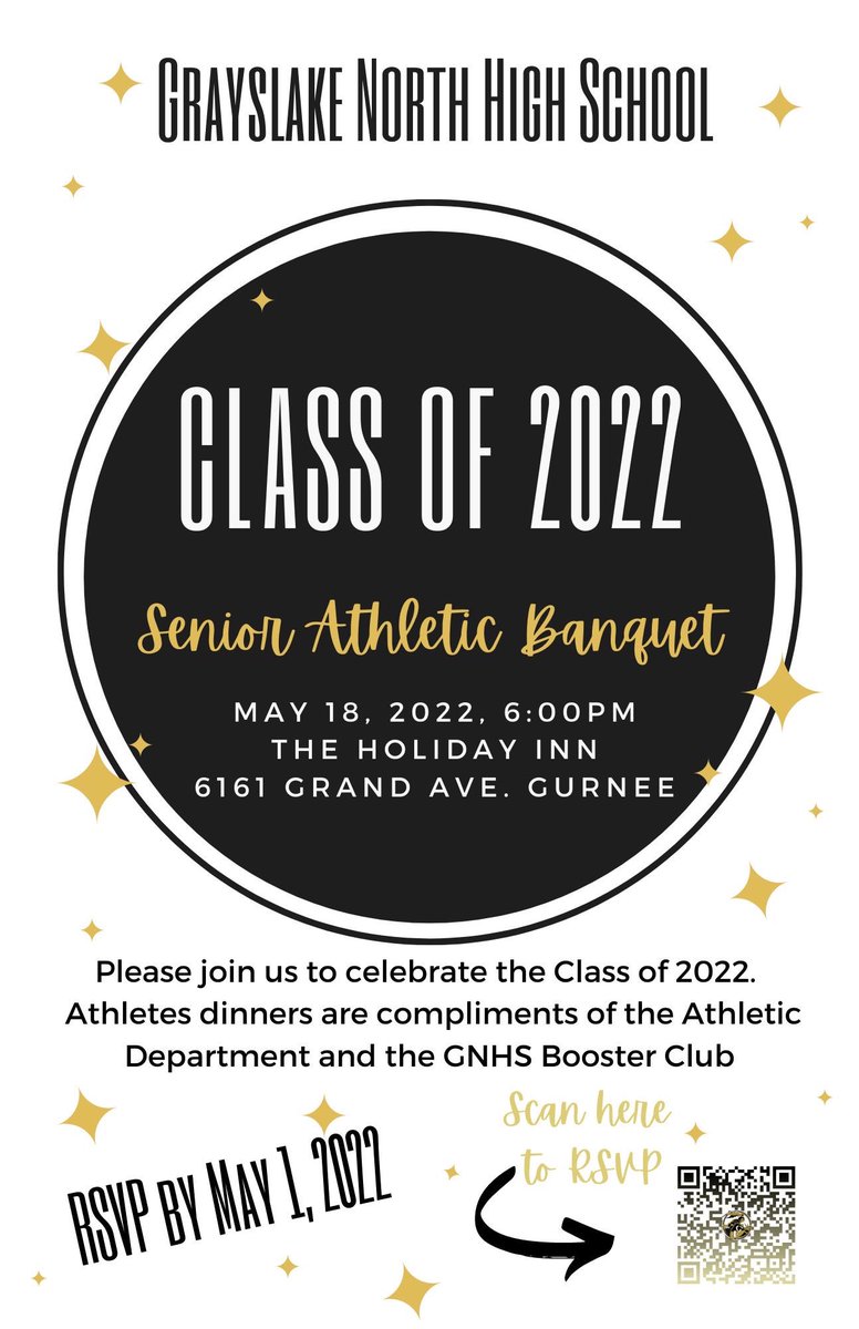 Senior Student-Athletes - RSVP to the Senior Banquet today!! (Link in Bio)