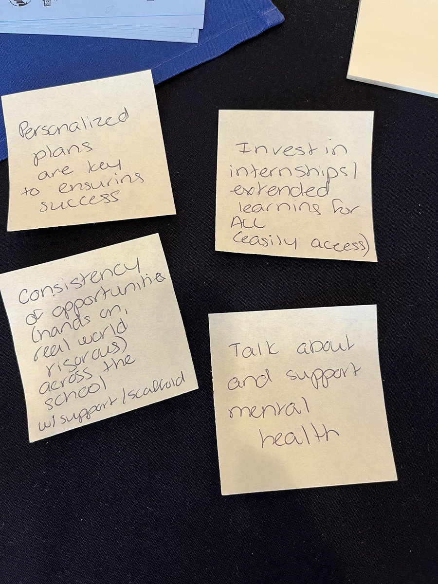 #doingHSdifferently - A summary of our learning. What a gift to listen to so many voices from our partner schools <a href="/BarrFdn/">Barr Foundation</a> <a href="/BACS_401/">Blackstone Academy</a>