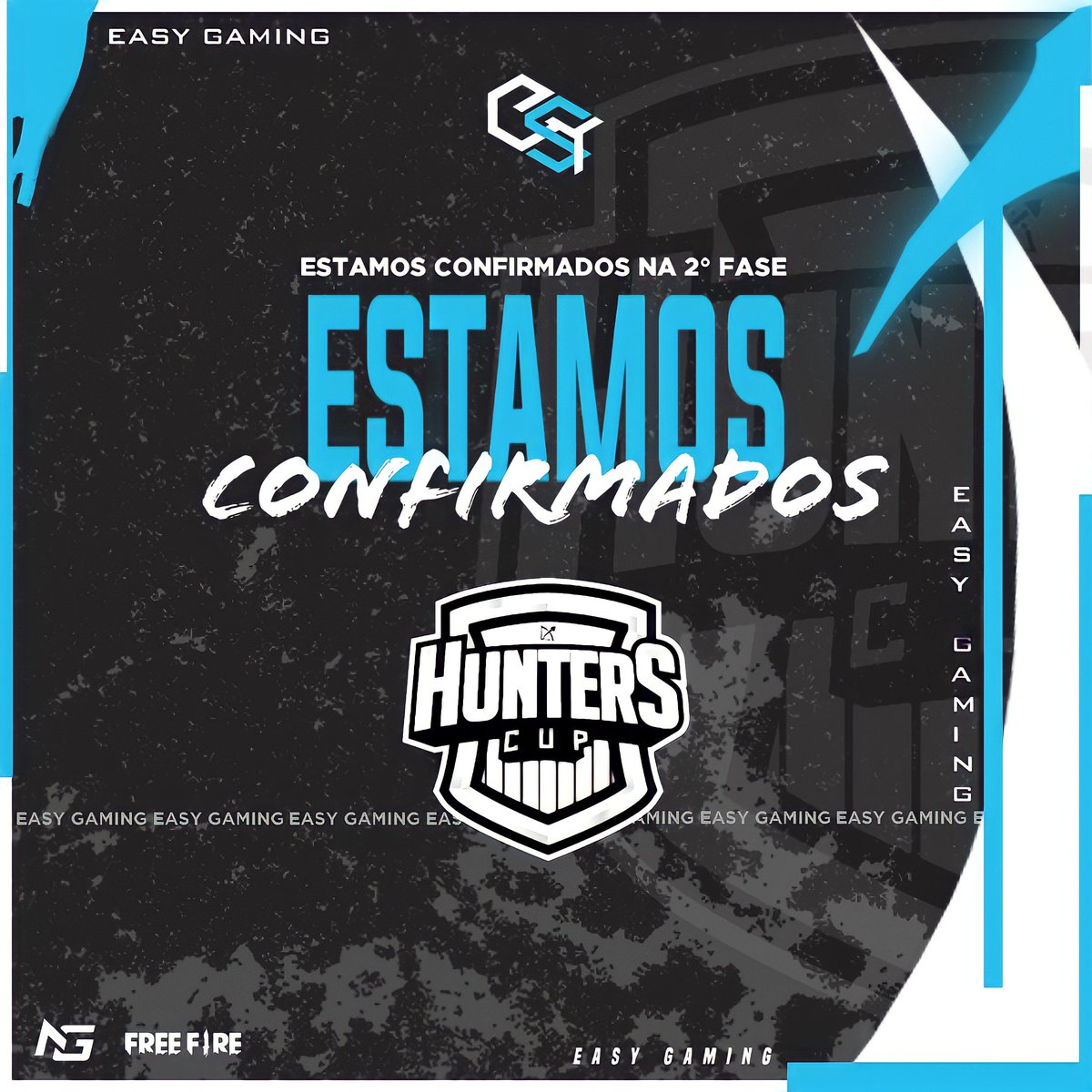 EasyGamingBR's tweet photo. [FREE FIRE]

Estamos confirmados na segunda fase da "Hunters Cup", amanhã (28/04) vamos com tudo pra mais um campeonato!!🔥🙅🏻‍♂️

Horário da partida: 18h00 (UTC/BRT -03:00 São Paulo)

#EasyGamingBR #ggeasy #GoESY https://t.co/djvuC5jn2w https://t.co/xAgBjFEVtR