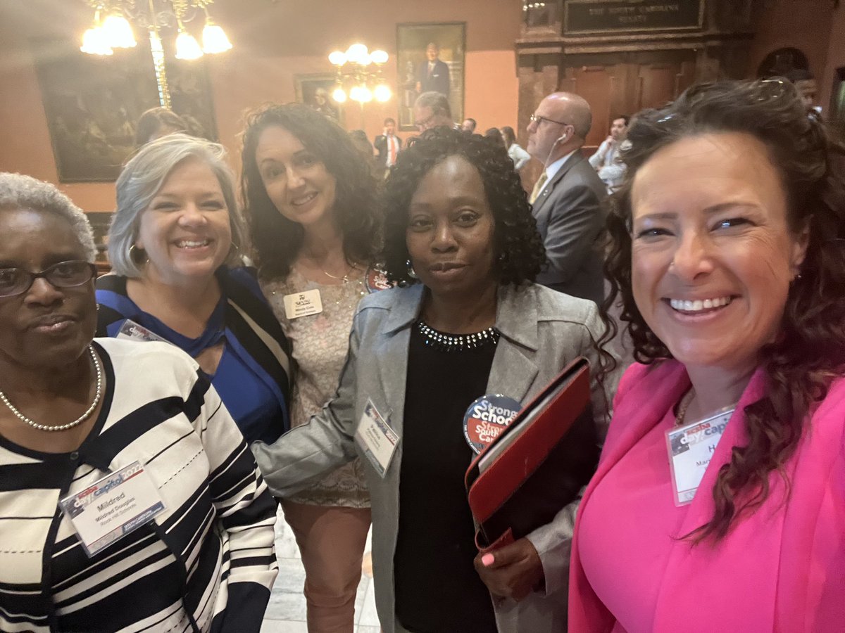 Thankful for our board members who are spending time at the State House today with <a href="/SCSBA/">SCSBA</a> and advocating for quality public education.