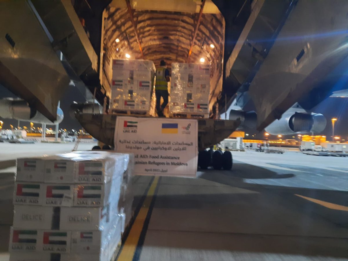 flyskyua's tweet photo. #FLYSKY AIRLINES UKR #UR-FSE #FSU4845 #HUMANITARIAN #UAE-AID 
#ABU DHABI-CHISINAU
#UAE-MOLDOVA https://t.co/gYC1zTMzUs