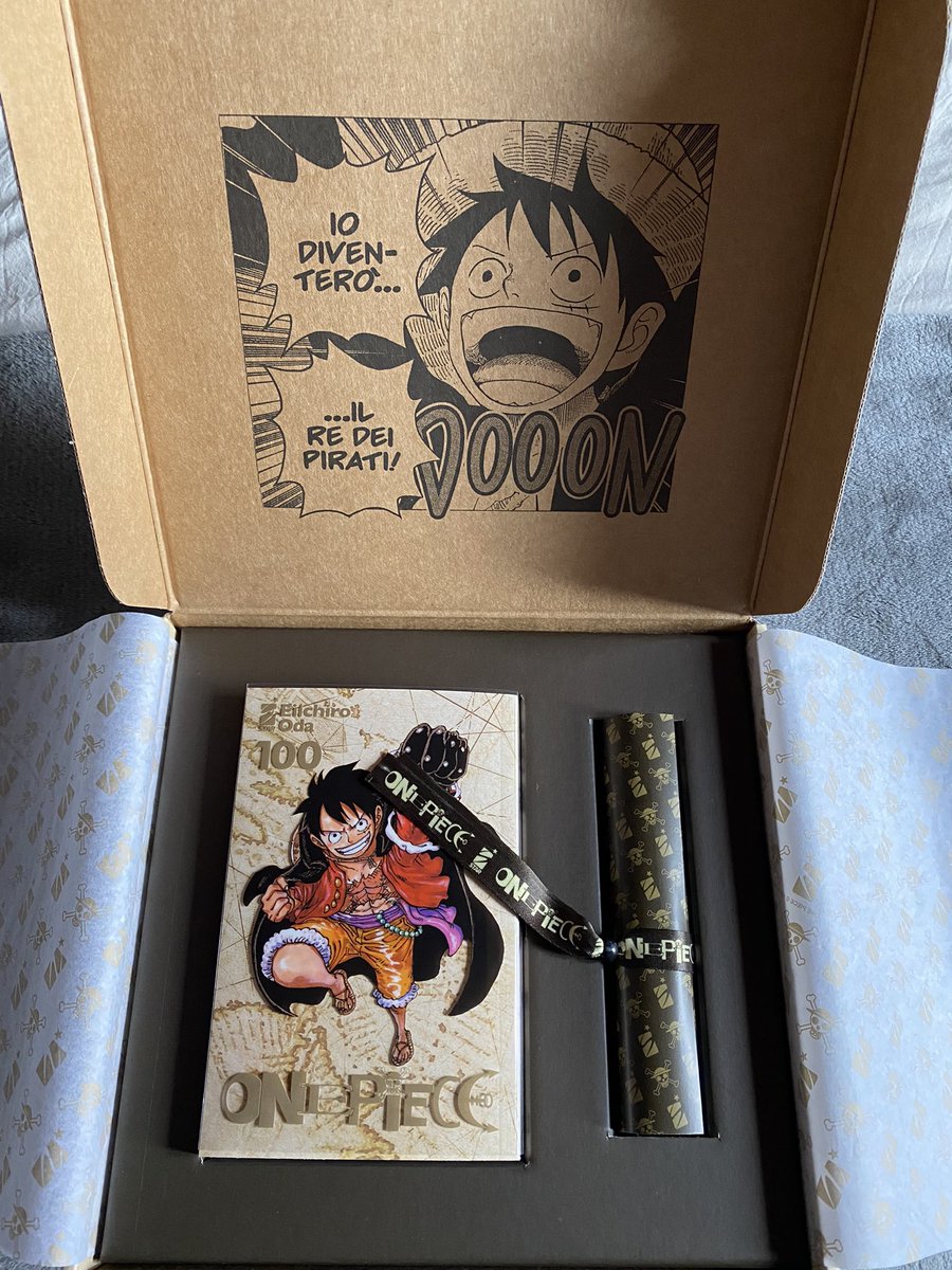 🎁 Salut les bg, je vous fait gagner un exemplaire du magnifique coffret collector italien du T100 de One Piece ! Pour participer : - RT ce tweet 🔁 - Follow @MangaDeals ✅ - identifie un pote à toi 👇🏼 TAS le 11/05, bonne chance à tous ! (Comptes concours non acceptés)