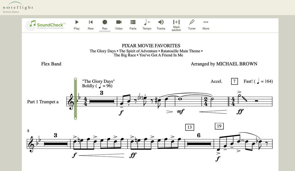 We're excited to announce that Hal Leonard has added over 75,000 titles this fall for use with SoundCheck™ performance assessment and Noteflight music notation software! Learn more about this exciting new feature today! notes.noteflight.com/hal-leonard-ad…