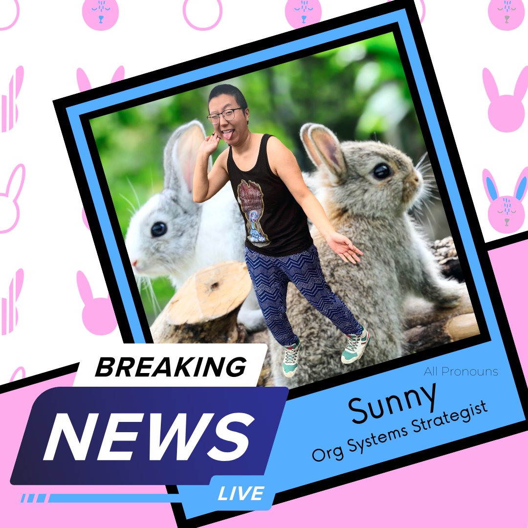 Metro Trans Umbrella (@stlmetrotrans) on Twitter photo Breaking News: Sunny has a new role!
You can catch our favorite bunny-lover building structures to support staff and facilitator needs.
Got volunteer needs? Reach out to info@stlmetrotrans.org. Breaking News: Sunny has a new role!
You can catch our favorite bunny-lover building structures to support staff and facilitator needs.
Got volunteer needs? Reach out to info@stlmetrotrans.org.