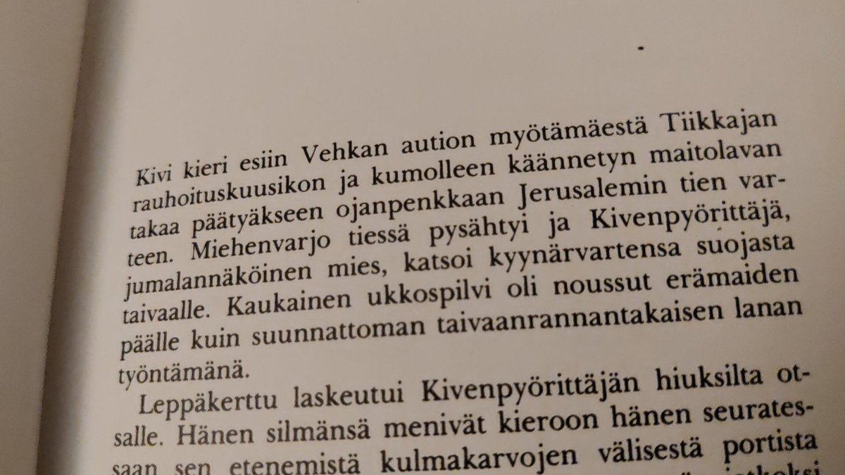 TopiAntero's tweet photo. @Olliaron Tämä myös kirjana hyvä, kuten elokuvanakin. https://t.co/zXxMUToaPe