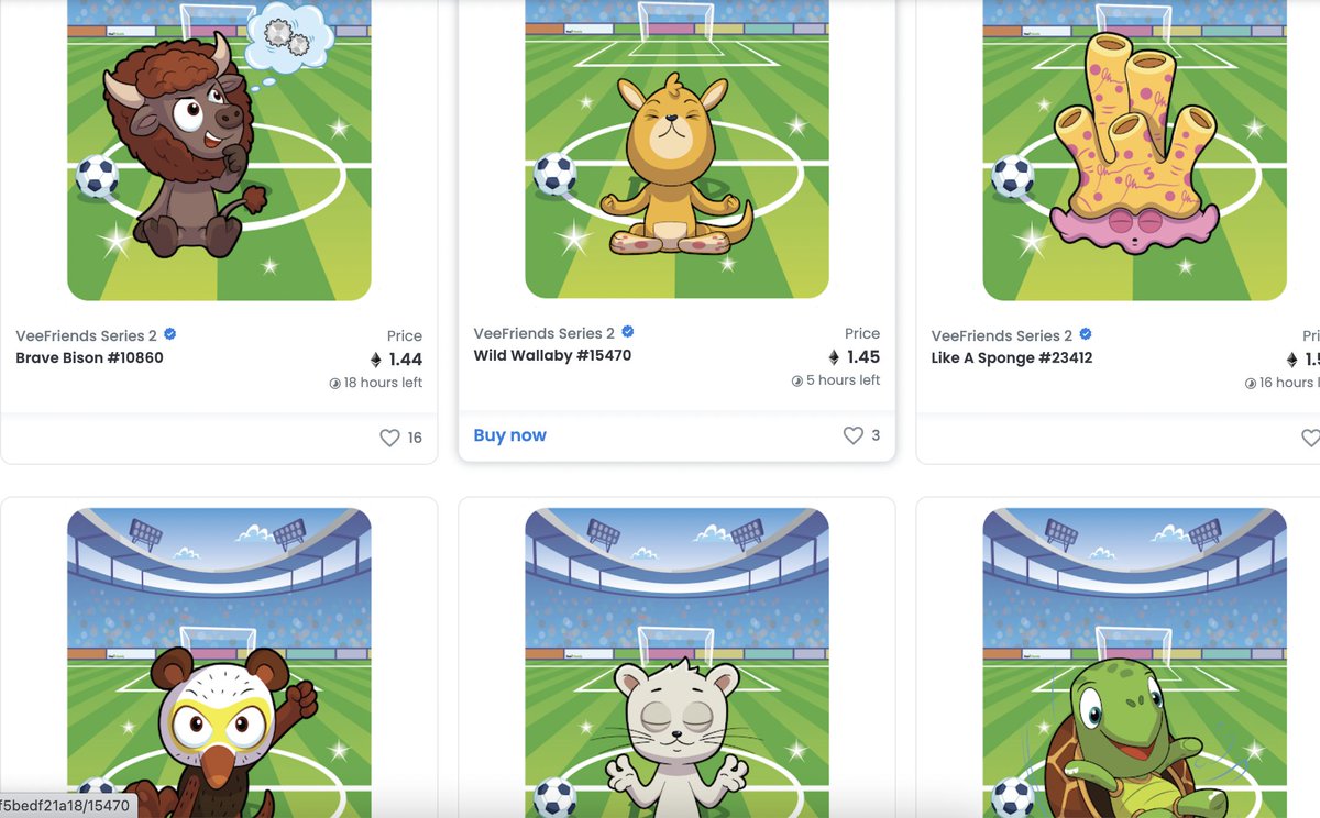 wait to proper football fans ⚽️⚽️⚽️⚽️ see what we have in store opensea.io/assets/veefrie…