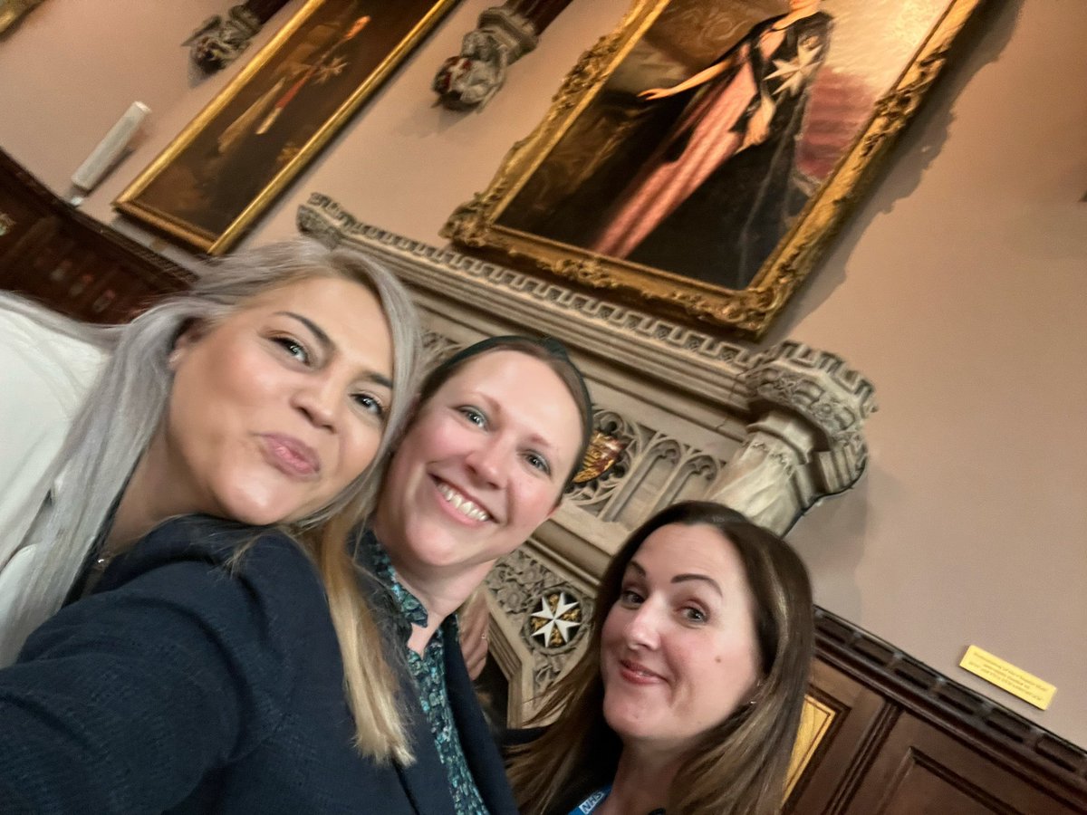 With huge thanks to these two members of our fabulous admin team we held another very successful Order of St John ceremony for our donor families today #Teamworkmakesthedreamwork #OrderofStJohn #OrganDonation