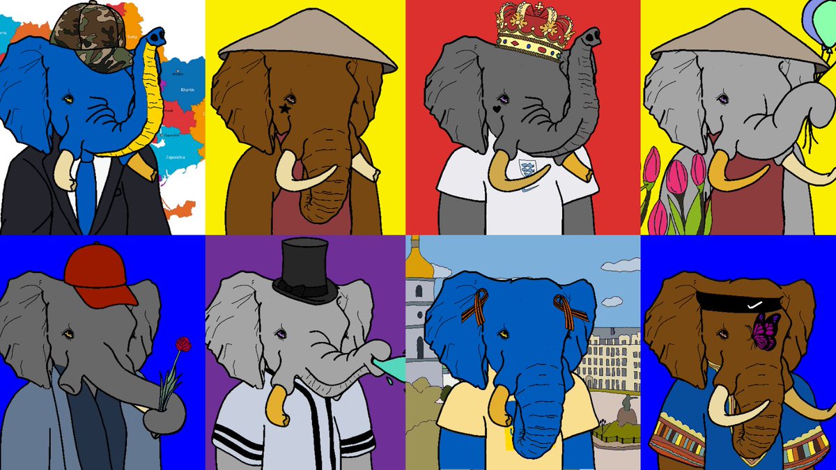 Save Elephants NFT tweet media