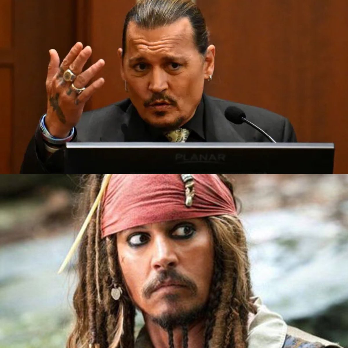 El juez le preguntó a Johnny Depp como se sintió cuando se enteró de que iban a quitarle a Jack Sparrow.

‘Lo construí yo desde cero, puse mucho de mí en él, reescribí diálogos, así que no entendí como para Disney directamente fui culpable sin antes haber demostrado mi inocencia’