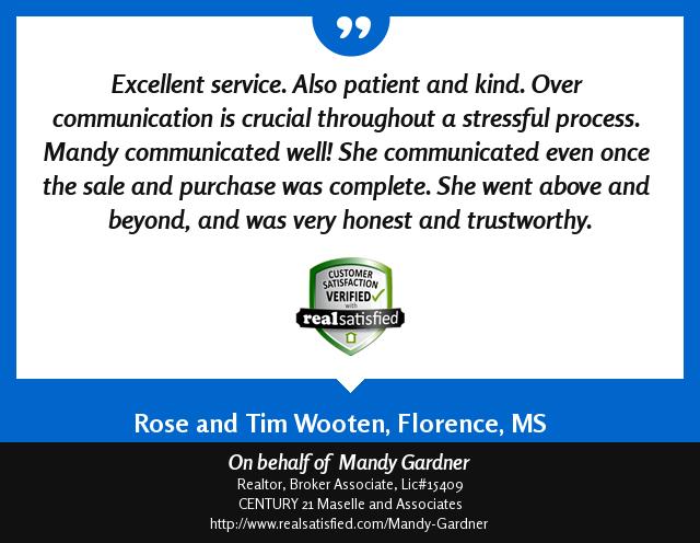MandyGoHogs's tweet image. Recommendations like this leave me overjoyed.  realsatisfied.com/Mandy-Gardner via @realsatisfied