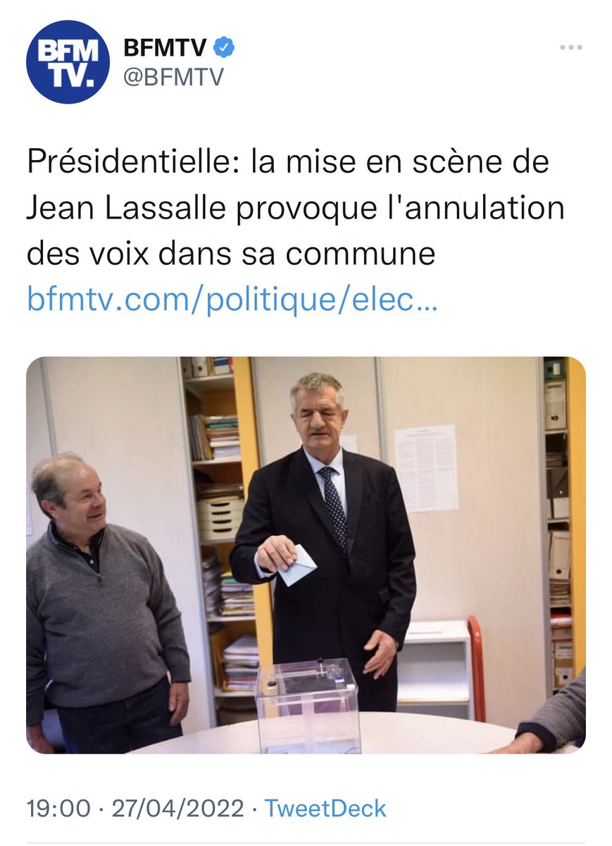 . <a href="/jeanlassalle/">Jean Lassalle</a> Ben voilà, c’était à la fois con et illégal.👇🏼