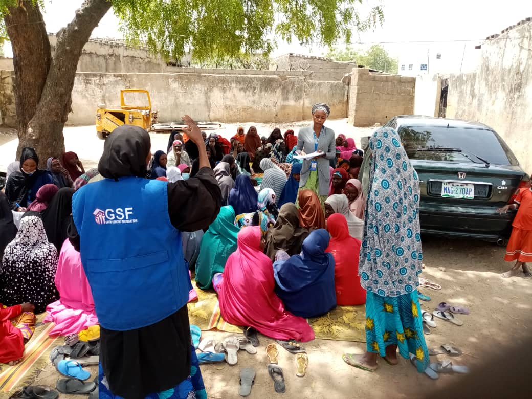 We have trained 120 women and girls in MMC and Jere. Today through our life skills training activity under our <a href="/UNICEF_Nigeria/">UNICEF Nigeria</a> Funded project titled, "Strengthening the resilience and reintegration of children formerly associated with non-state armed groups"