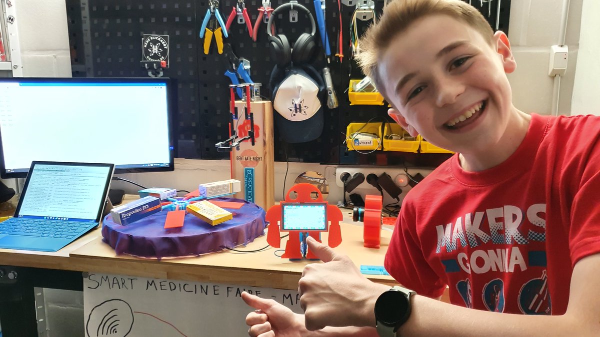 CoderMauro2008's tweet image. I'm ready for the weekend! You too?
🎫makerfairegent.be
#SmartMedicineFaire #makersgonnamake @MakerFaireGent