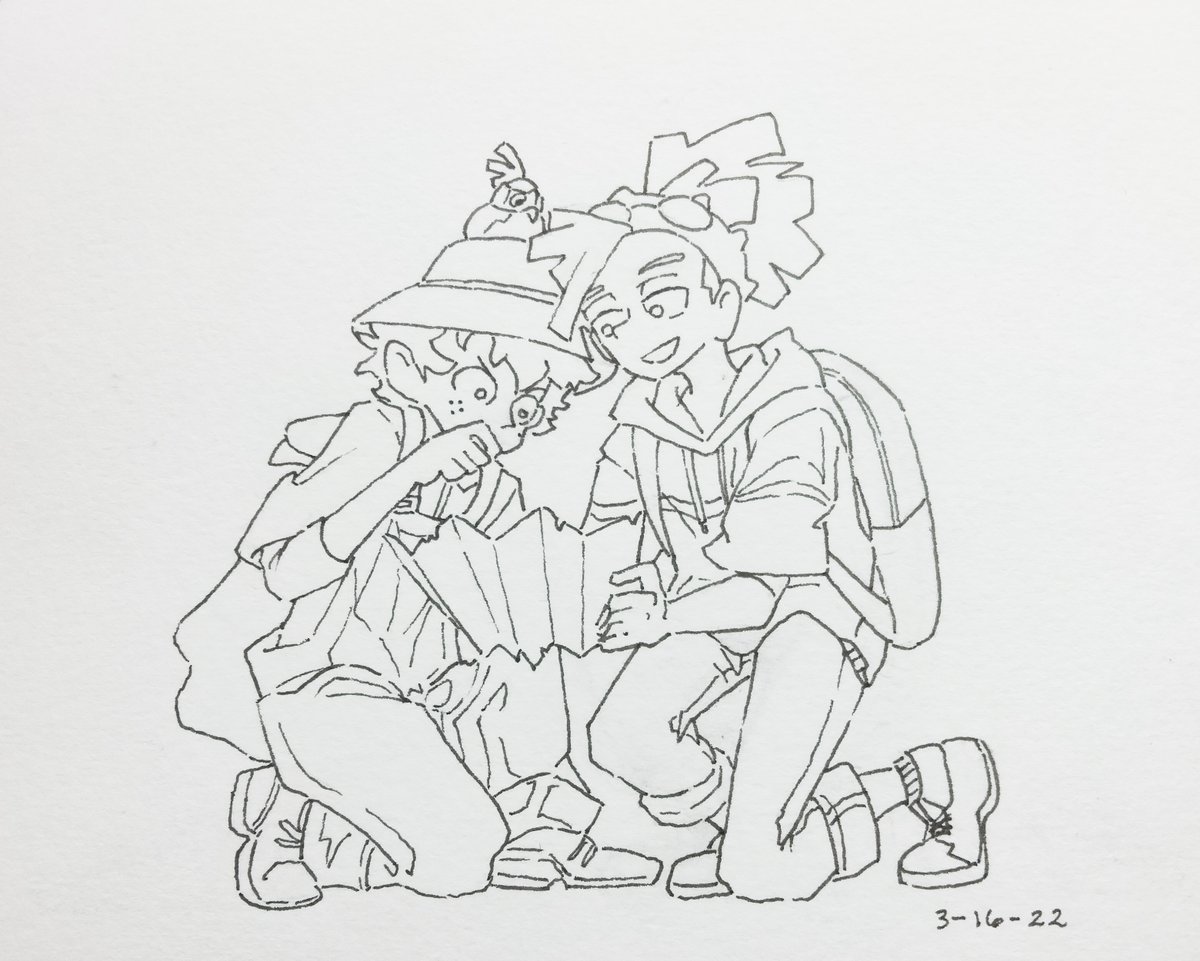 Doodles for World Heroes' Mission.
#MHA