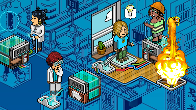 🟢 ATUALIZAÇÃO | Surpreendentemente os wireds receberam uma atualização! Agora, alguns deles possuem uma nova configuração para você decidir em quais mobis os efeitos serão executados. Neste momento a atualização só está disponível no Sandbox, um dos hotéis de teste. #Habbo