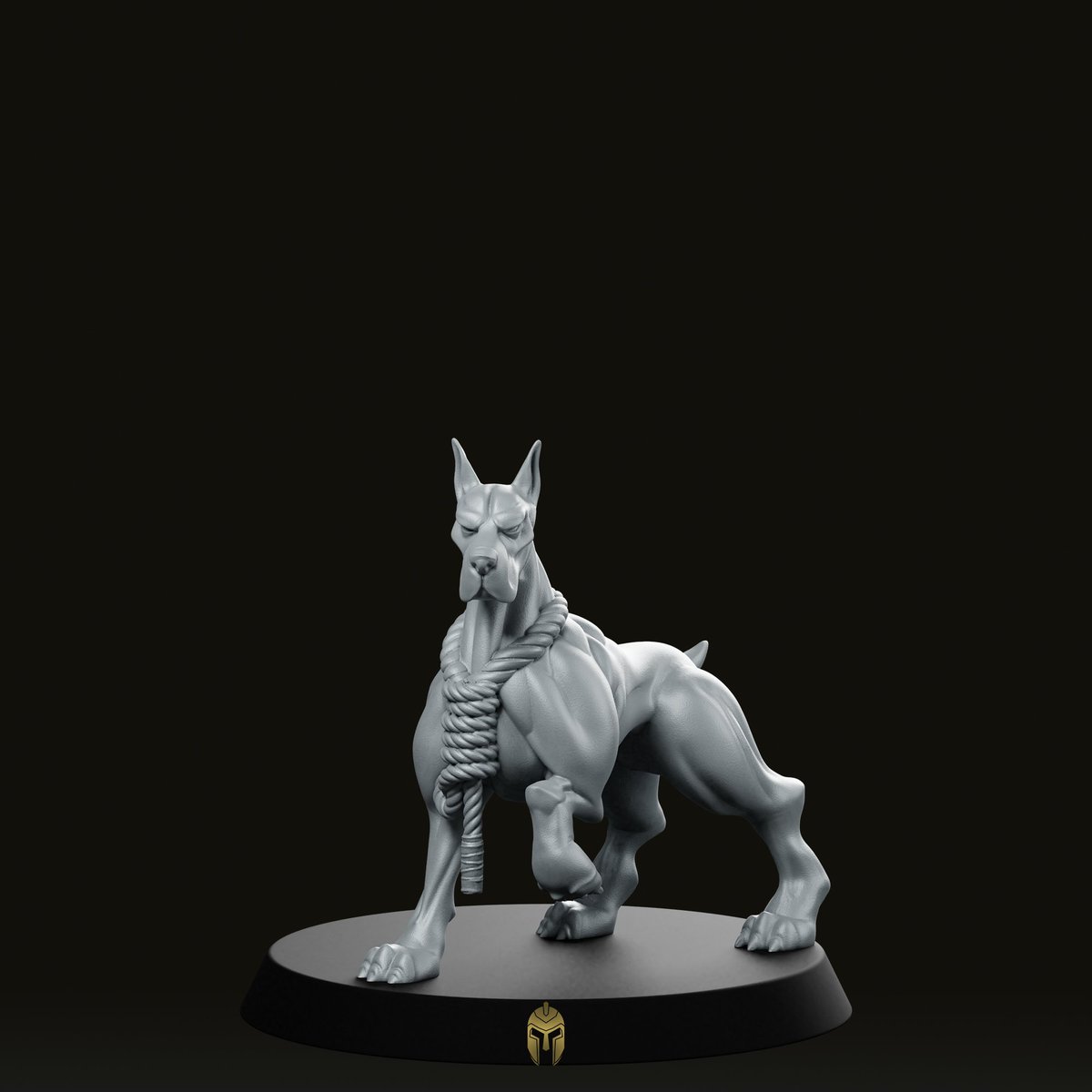 Shipped to USA Canada and Australia Let us know your thoughts on this miniature: 👋 Doberman - Cast N Play 👉 weprintminiatures.com/products/dober… #warmongers #dnd #ttrpg #35mm #animal #castnplay #allreviews #creature