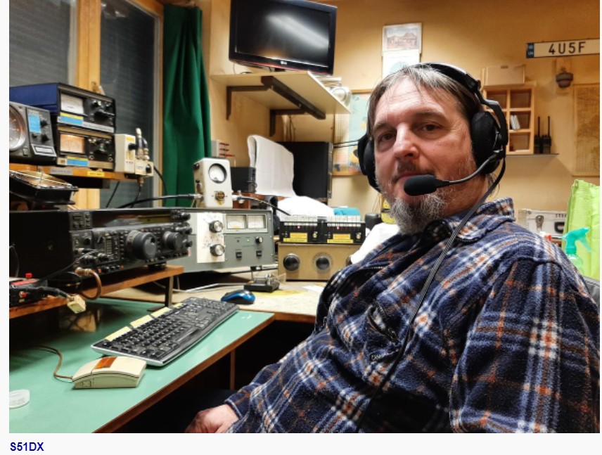 N4JAW's tweet photo. Its been a #DX kind of week for me. Just worked Janez #S51DX 59 SSB 14.243 into Slovenia. #amateurradio #hamradio https://t.co/0WeGpsECWg