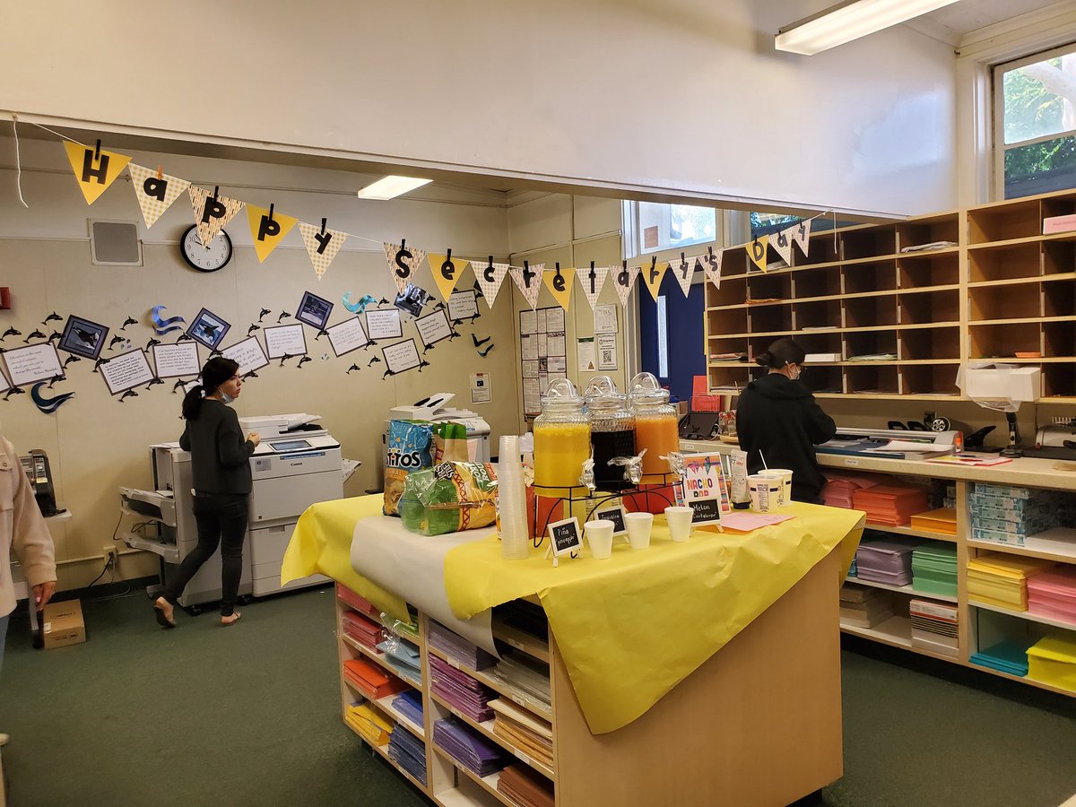 Nacho bar for our awesome secretaries.  Thank you for EVERYTHING you do.  You are ROCKSTARS!!