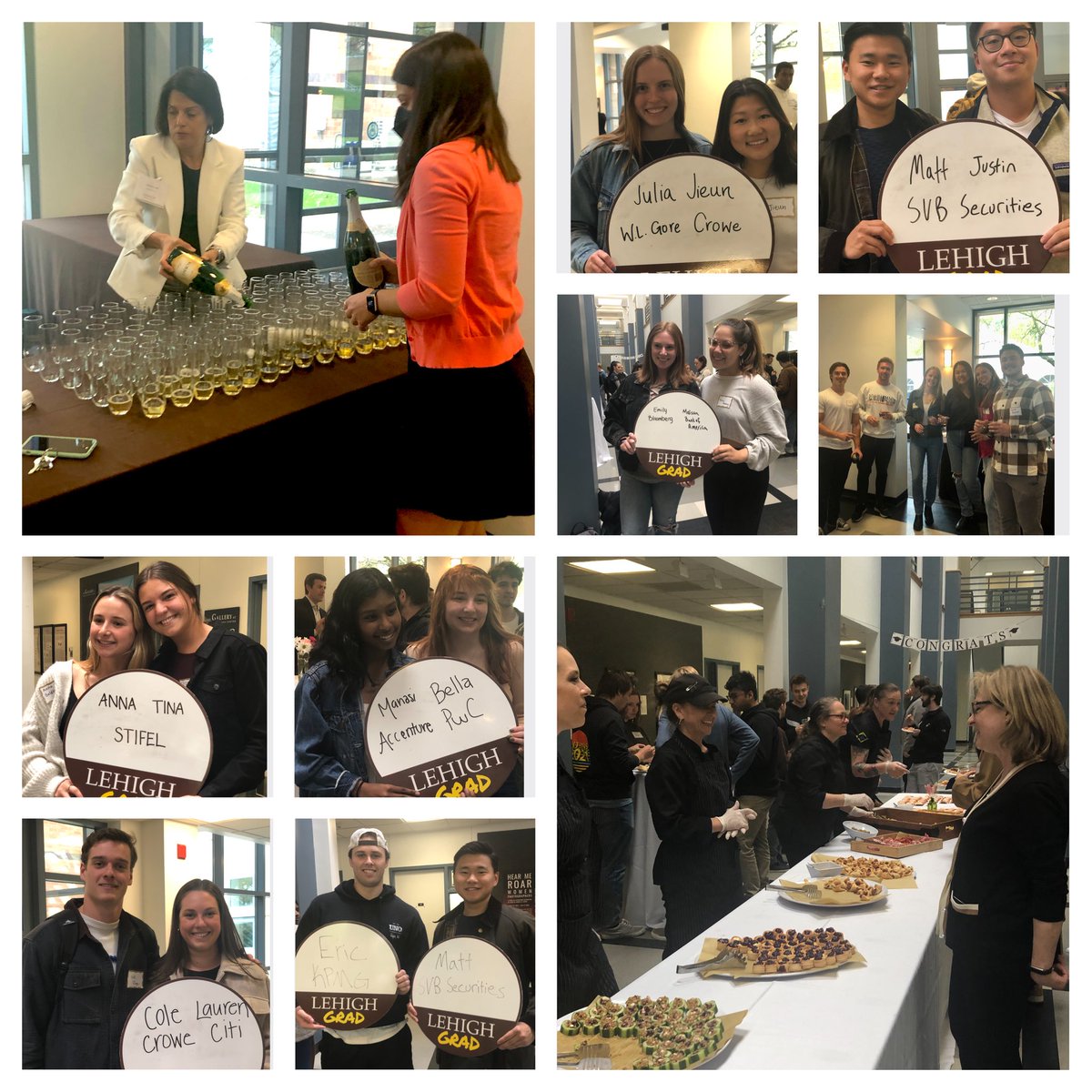 LehighBizDean's tweet photo. Congrats to the @LehighBusiness class of ‘22! It was a pleasure to raise a toast to you at Senior Sendoff with @LehighAlumni https://t.co/cW378nUvkT