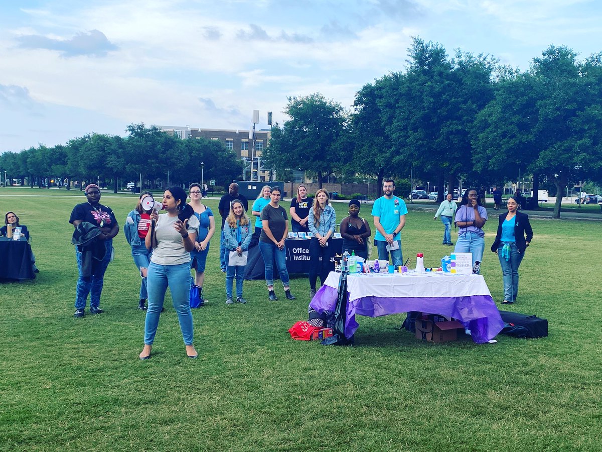 Thank you <a href="/nowatucf/">NOW at UCF</a> for bringing so many partners together for #TakeBackTheNight, an event hosted across the world to raise awareness around sexual assault prevention. Together we can end sexual and interpersonal violence.