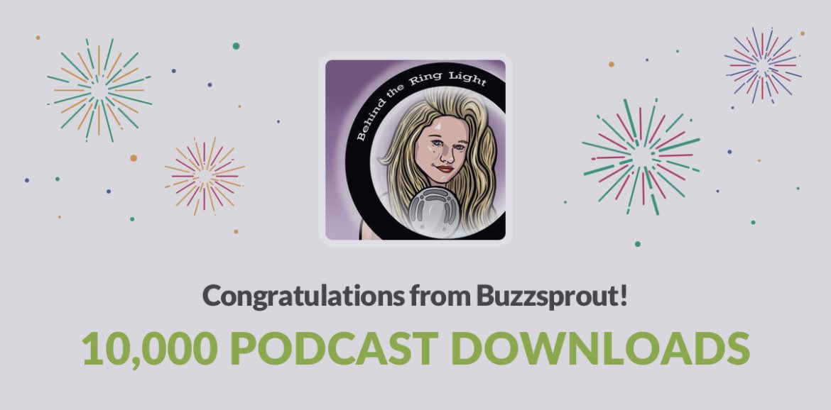 10,000 downloads 🥰🤗🥳 this is such a HUGE milestone in the podcast community! Thank you all!