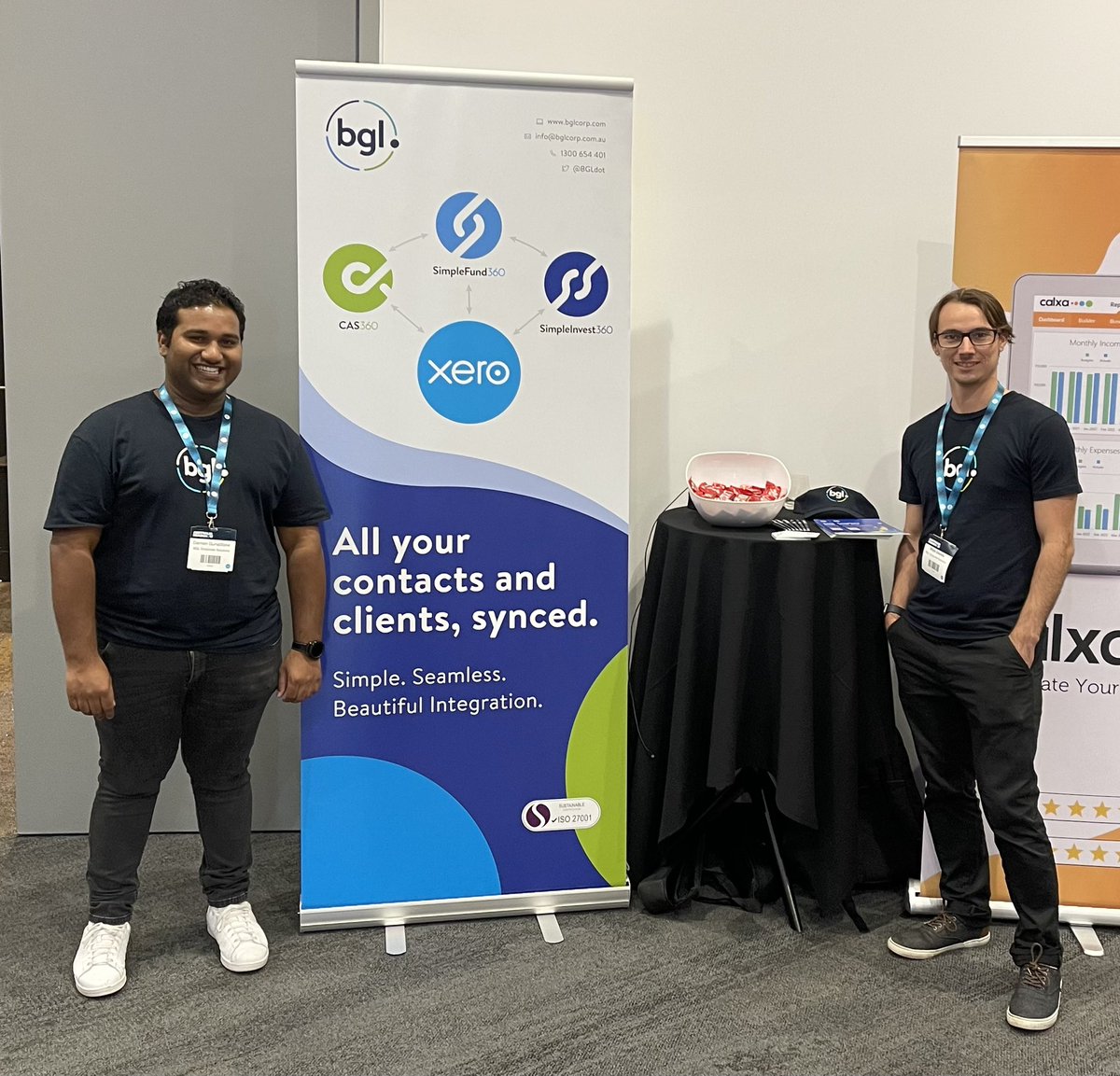 Another day another #XeroRoadshow 👌 come grab a pen to highlight your day or see <a href="/DGunatillake/">Damien Gunatillake</a>’s teeth (smile) @BGLdot