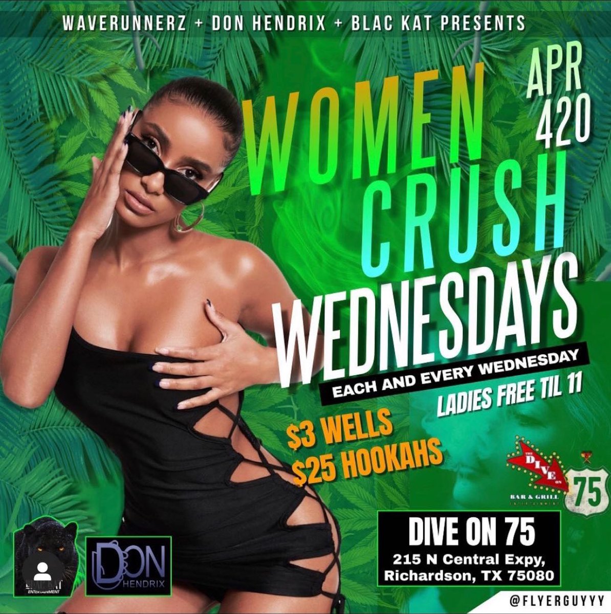 ProductionLit's tweet image. Tonight at dive on 75 it’s going down ladies free before 11 come turn up #welit #WCWednesday