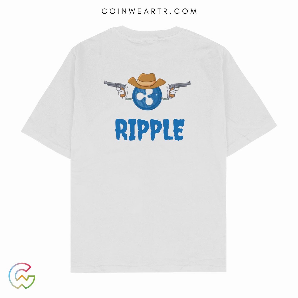 Coinwear Sırt Detaylı Cowboy Ripple T-Shirt %100 cotton coinweartr.com