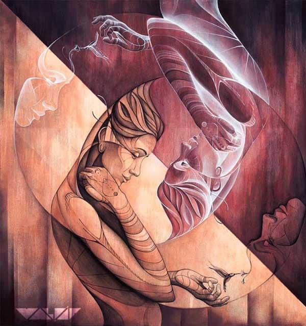 “Stay in the center, and you will be ready to move in any direction.”

― Alan Watts

Artist: Hans Walør