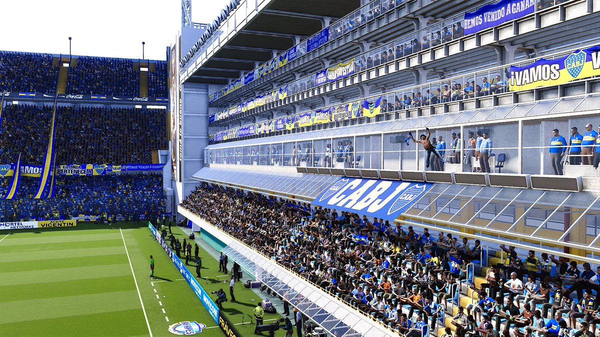 the_pelado's tweet photo. Un poco de mimos para los amigos @gordoumbanda @Adrian06101985
Próximamente en @PESDreamPatch #Boca #BocaClasico #Boca2000
Aprecien el easter egg xD https://t.co/pywdBcmbnP