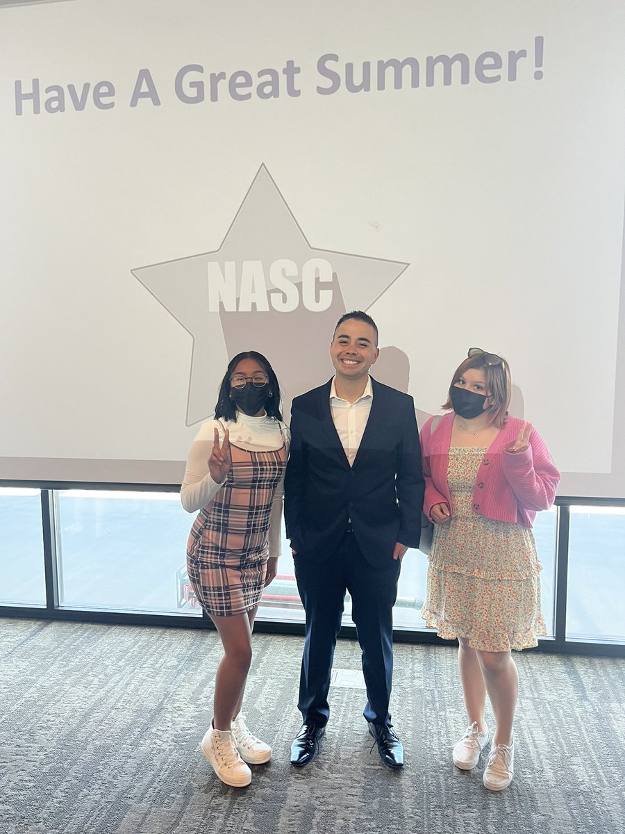 Great Event today at the @nasc Luncheon! @ChaparralHS_LV #silverstar #moreinstore #🖤🧡🖤🧡