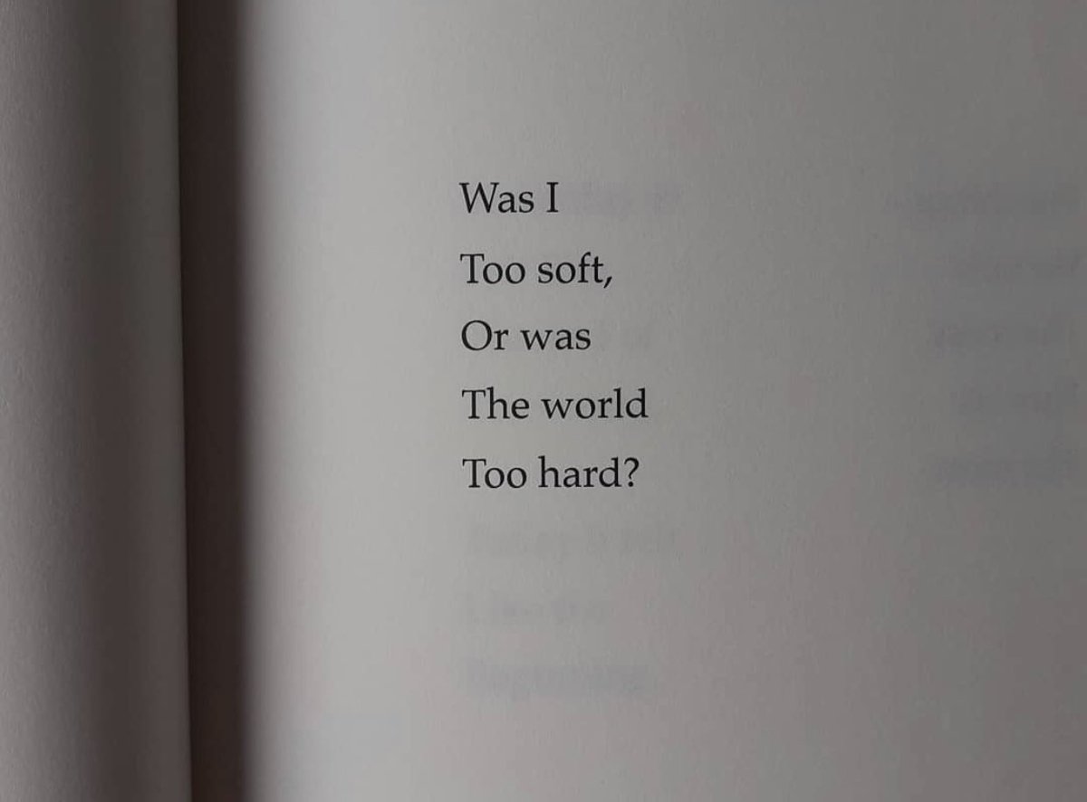 PoemHeaven's tweet photo. too soft • too hard https://t.co/kKs05lYj5r