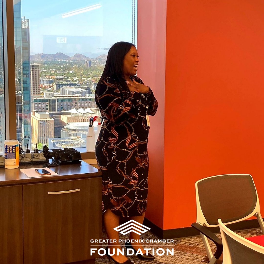 phxchamberfound's tweet photo. Thank you to our employer partners, externs, mock interviewers, and guest speakers who came from across Arizona and Albuquerque to join us in celebration last Thursday at our first in-person networking event at @RocketMortgage.
#cybersecurity #technology #GPCFoundation https://t.co/jl1NyCr0Ms