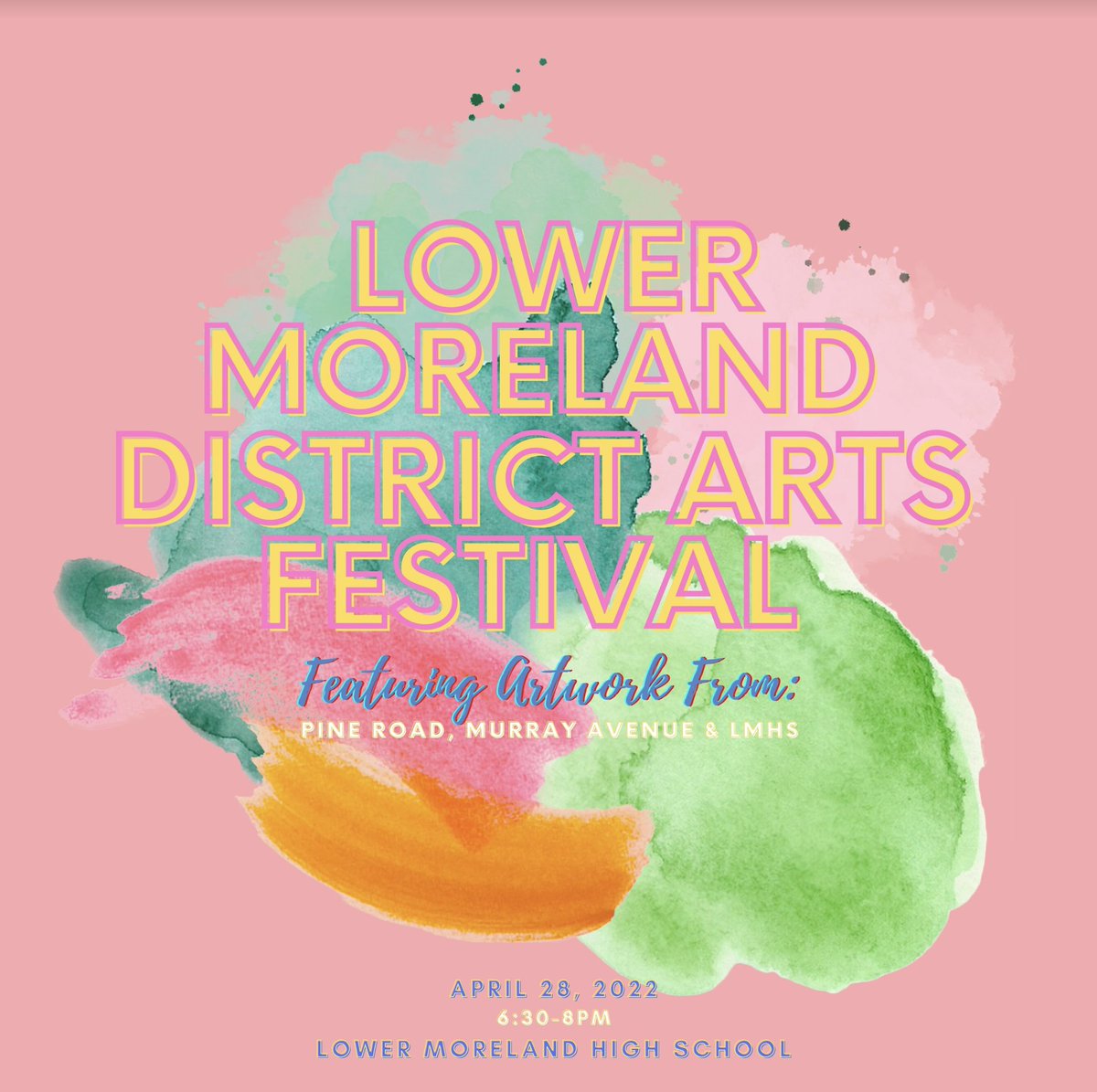 Tomorrow Night at the High School! Hope to see you there! #DistrictArtsFestival2022 <a href="/LMTSD_PRES/">Pine Road</a> <a href="/LMTSD/">LMTSD</a>
