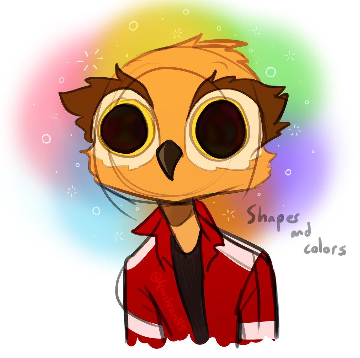 mooshrom45's tweet photo. Have a quick sketch of a drugged out @VanossGaming inspired by irl owls :v #vanossgamingart https://t.co/Fknq4W1xqf