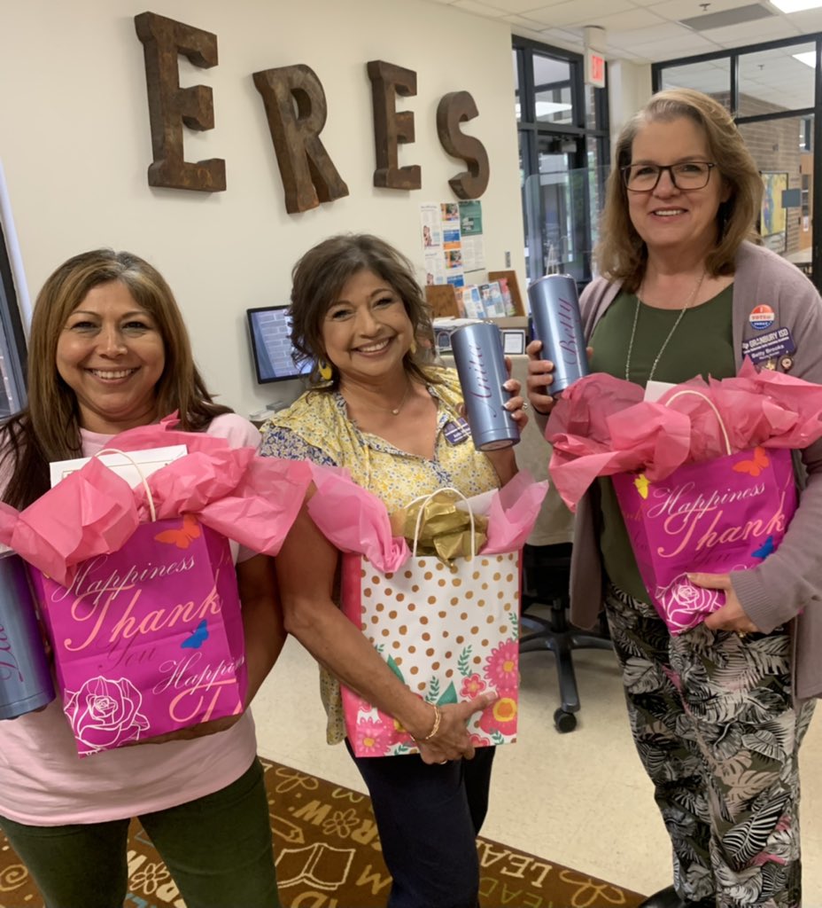 Happy Administrative Assistant’s Day!!  These three are simply the best!!  They serve our staff, our families and our students with kindness and patience every single day and we appreciate them!!   #Emma #emmafamily #prek #prekreads