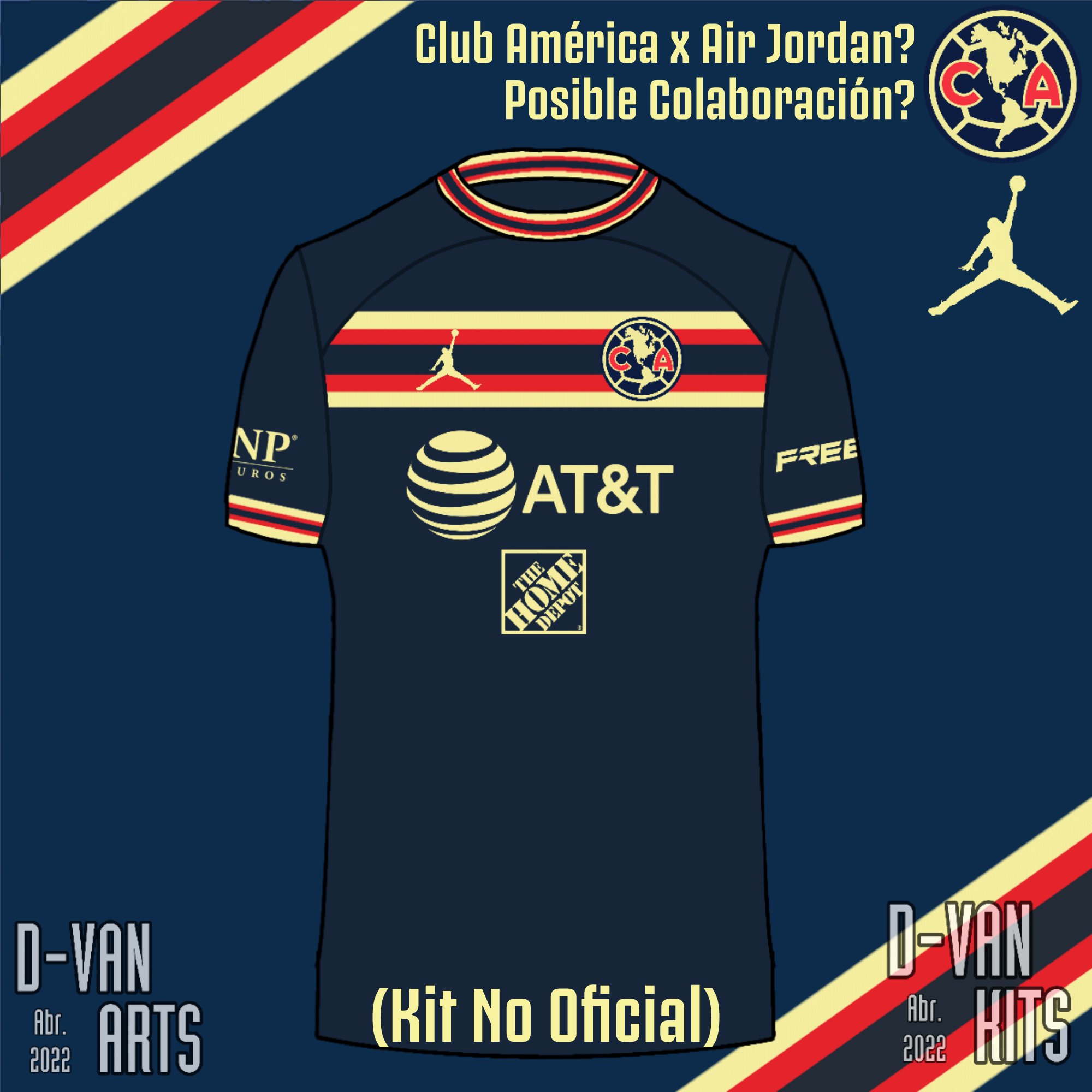 club america jersey jordan