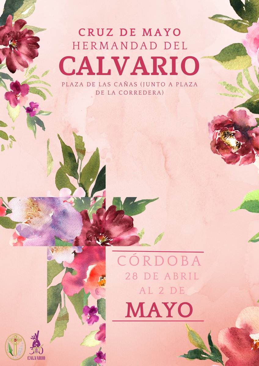 Hermandad del Calvario (@calvariocordoba) on Twitter photo A partir de mañana, disfruta de nuestra Cruz de Mayo instalada en la plaza de las Cañas (junto a la plaza de la Corredera).
En ella podrás encontrar la mejor esencia del mayo cordobés.
¡Os esperamos! A partir de mañana, disfruta de nuestra Cruz de Mayo instalada en la plaza de las Cañas (junto a la plaza de la Corredera).
En ella podrás encontrar la mejor esencia del mayo cordobés.
¡Os esperamos!