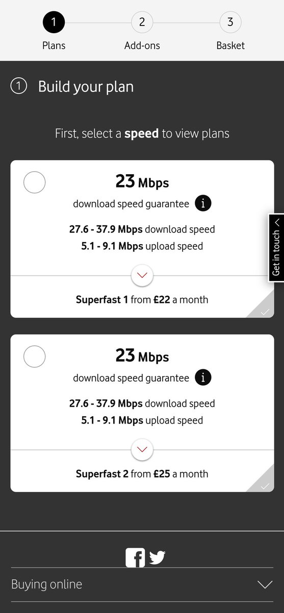 upeshchavda's tweet photo. @VodafoneUK Hi, what is the difference between these two plans apart from the price and product name? https://t.co/zrJCdtIXfO